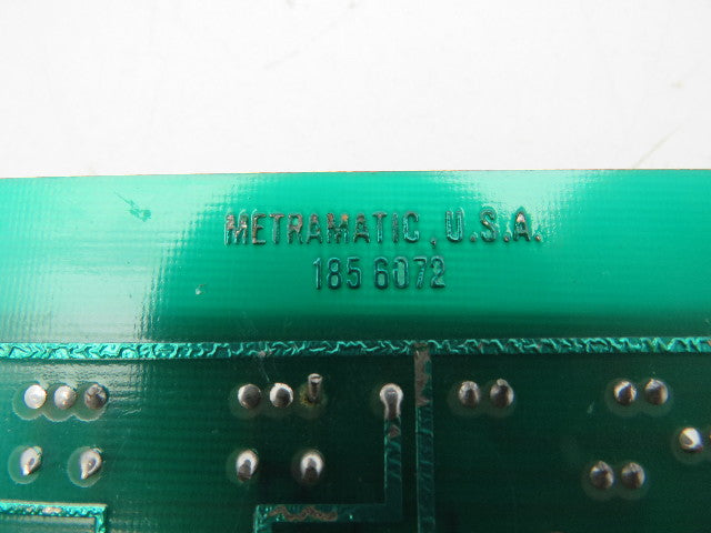 Metramatic Hi-Speed 185 6072 Control Circuit Board Switch Board 185-6072