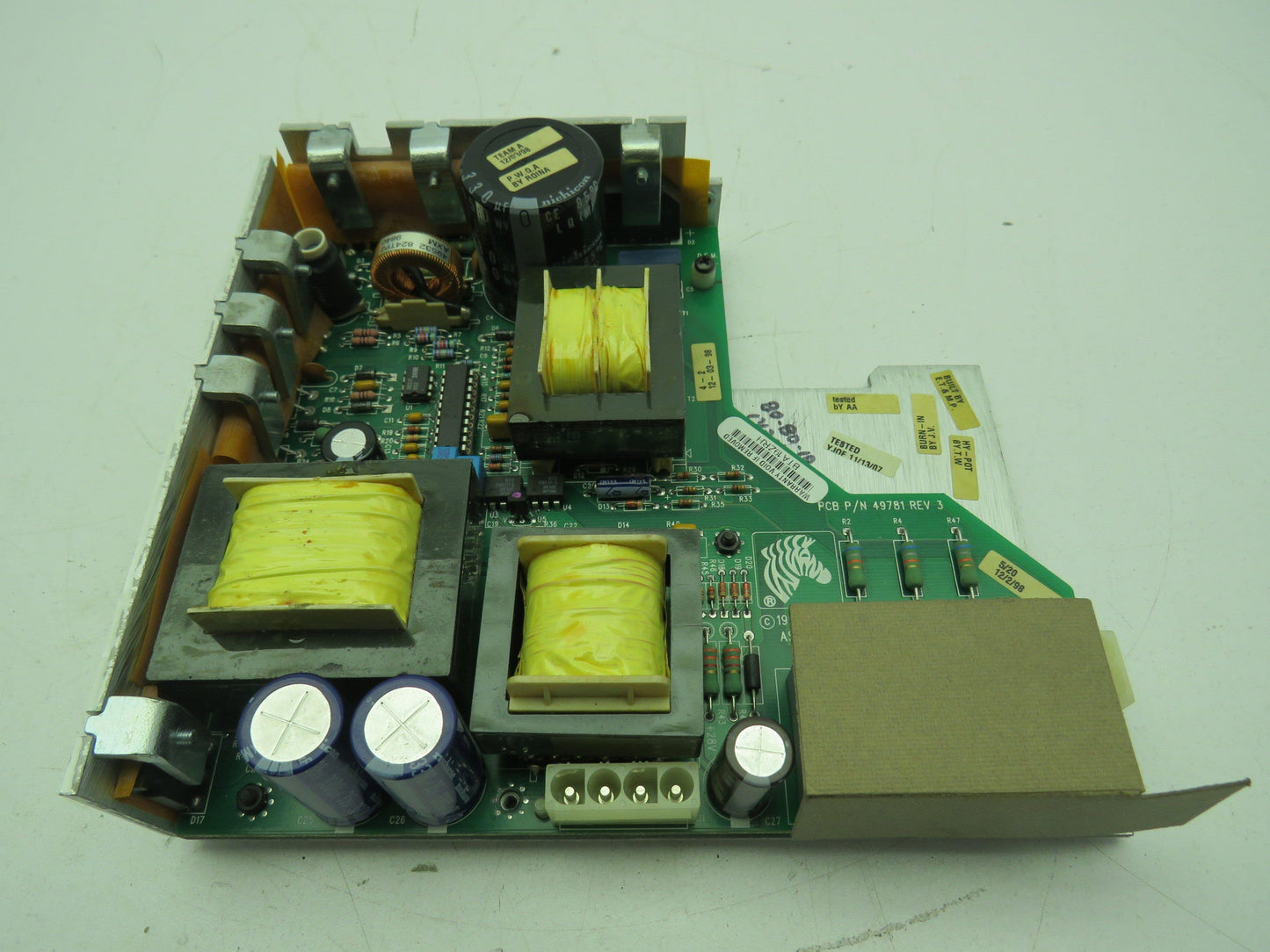 Zebra BM31481 Power Supply AC Circuit Board Assy 49780 Rev.3