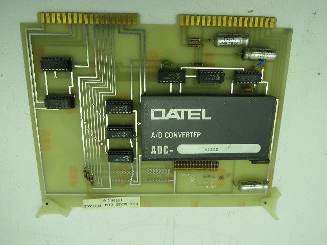 Metramatic 1856011C Datel A/D Converter Circuit Board Card ADC-E12D2