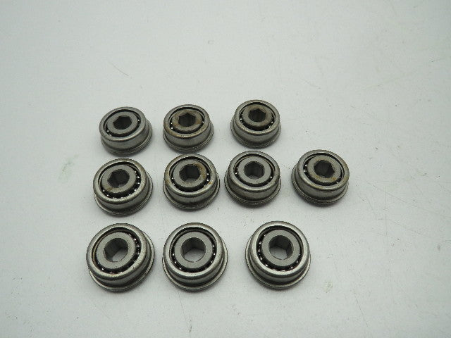 Schatz  AFH2029 Ball Bearing Hex Bore Roller Conveyor LOT OF 10
