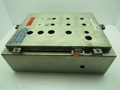 Hoffman Stainless Steel Electrical Enclosure JIC Box w/Backplate 6x16x20"