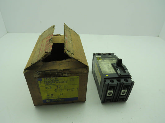Square D FAL24035 2 Pole 35 Amp 480 Volt Circuit Breaker
