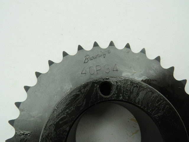 Browning 40P34  Bushed Sprocket # 40, 34T LOT OF 2