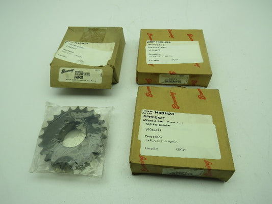 Browning H40H23 Sprocket #40 23 Teeth LOT OF 4