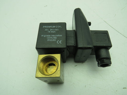 Optimum 2683 Drain Valve Solenoid Timer 10 Sec / 45 Min 1/2" NPT Brass 24 VDC