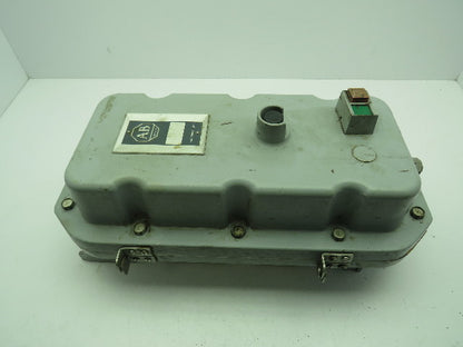 Allen Bradley 509-CHB-1 Motor Starter Sz 2 Explosion Proof 480V 3R Enclosure