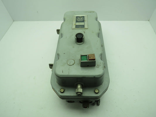 Allen Bradley 509-CHB-1 Motor Starter Sz 2 Explosion Proof 480V 3R Enclosure