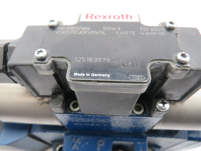 Rexroth 4WRTE16V200L-46/6EG24EK31/AIM Hydraulic Directional Valve R900954276