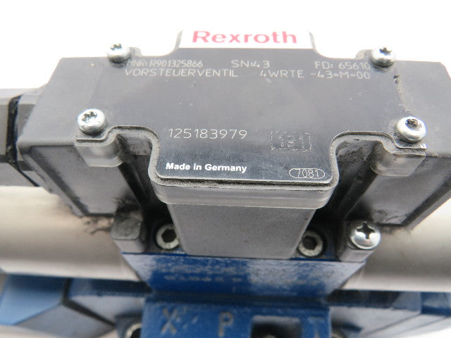 Rexroth 4WRTE16V200L-46/6EG24EK31/AIM Hydraulic Directional Valve R900954276