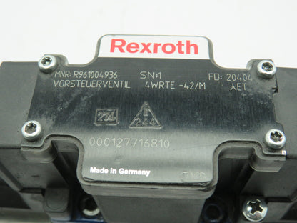 Rexroth 4WRTE16V200L-4X/6EG24EK31/AIM Hydraulic Directional Valve R900975264