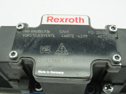 Rexroth 4WRTE16V200L-4X/6EG24EK31/AIM Hydraulic Directional Valve R900975264