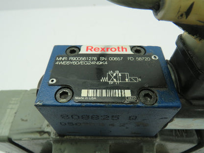 Rexroth 4WEH16Y70/6EG24N9ETK4 Hydraulic Directional Solenoid Valve 4WEH16Y70