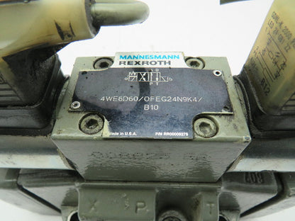 Rexroth 4WEH16C70/OF6EG24-N9K4/B10 Hydraulic Double Solenoid Valve 4WEH16C70