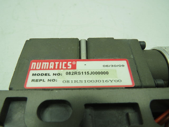 Numatics 082RS115J000000 Regulator Valve Manifold Block Base 229-676