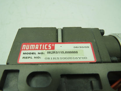 Numatics 082RS115J000000 Regulator Valve Manifold Block Base 229-676