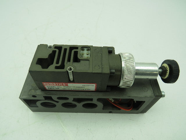 Numatics 082RS115J000000 Regulator Valve Manifold Block Base 229-676