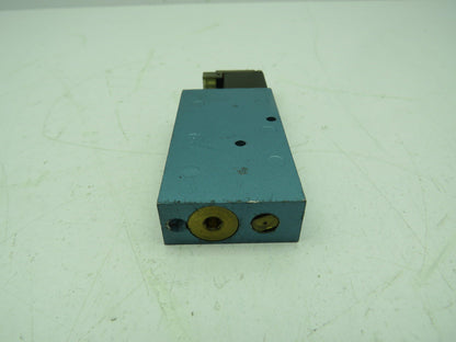 MAC 48A-AMA-000-GDCP-1DV Single Solenoid Plug-In Valve 24 VDC 20-120 PSI 1.8W