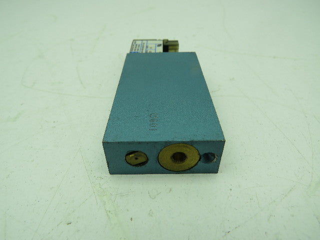 MAC 48A-AMA-000-GDCP-1DV Single Solenoid Plug-In Valve 24 VDC 20-120 PSI 1.8W