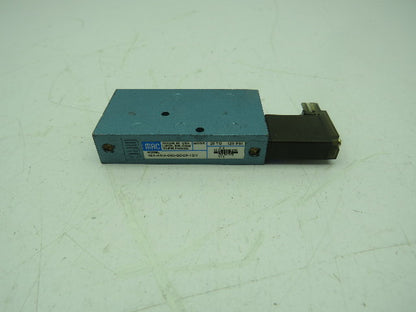 MAC 48A-AMA-000-GDCP-1DV Single Solenoid Plug-In Valve 24 VDC 20-120 PSI 1.8W