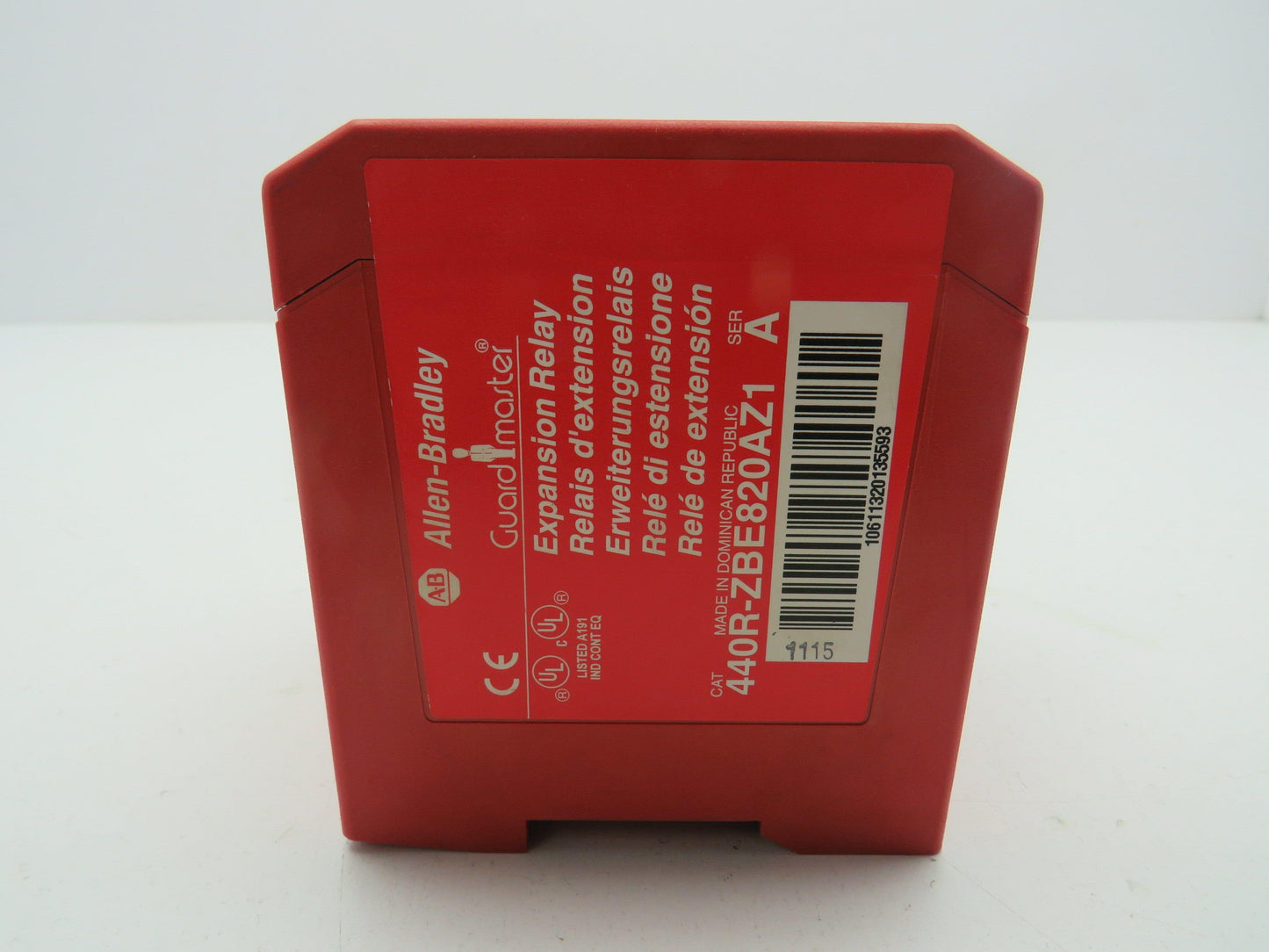 Allen Bradley 440R-ZBE820AZ1 Guardmaster Expansion Safety Relay MSR19E Ser A (2)