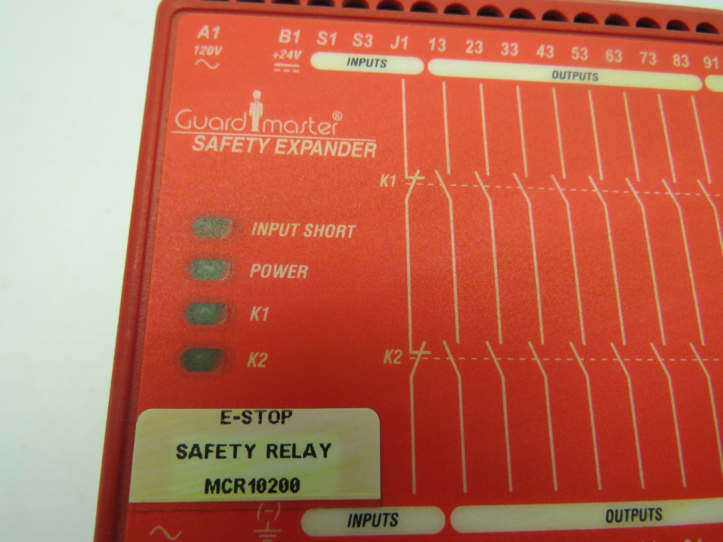 Allen Bradley 440R-ZBE820AZ1 Guardmaster Expansion Safety Relay MSR19E Ser A (2)