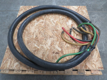 TF Cable 250 MCM 4/C Type W Portable Power Cable 2000V 17' Long 90C Wet Or Dry