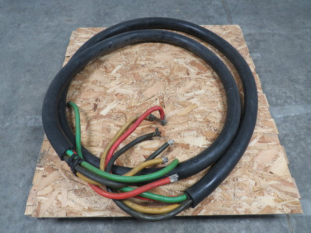 TF Cable 250 MCM 4/C Type W Portable Power Cable 2000V 17' Long 90C Wet Or Dry
