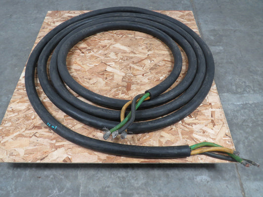 TF Cable 4/0 AWG 3/C Type W Portable Power Cable 2000V 35' Long 90C Wet Or Dry