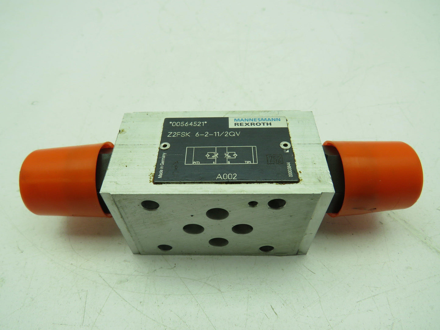 Mannesmann Rexroth Z2FSK 6-2-11/2QV Double Throttle Hydraulic Check Valve Z2FS 6