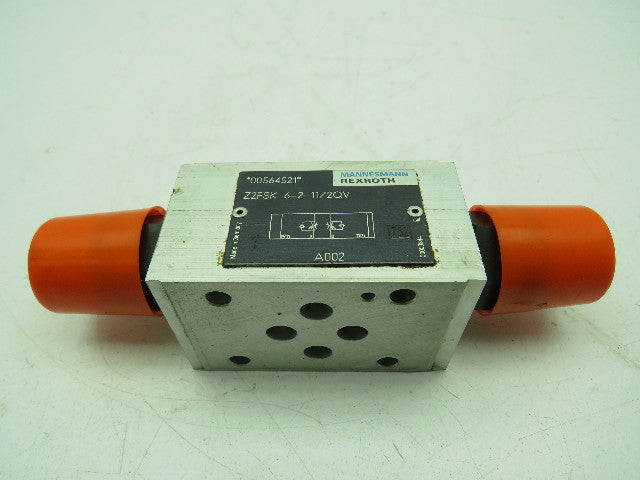 Mannesmann Rexroth Z2FSK 6-2-11/2QV Double Throttle Hydraulic Check Valve Z2FS 6