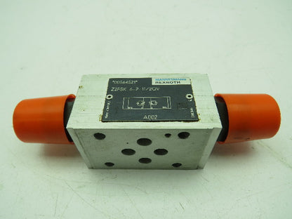 Mannesmann Rexroth Z2FSK 6-2-11/2QV Double Throttle Hydraulic Check Valve Z2FS 6