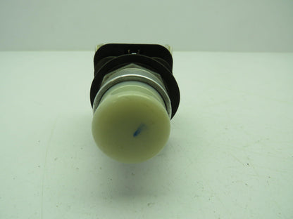 Allen Bradley 800T-QT20W Pilot Light Pushbutton Push-toTest Ser T White Lot of 2