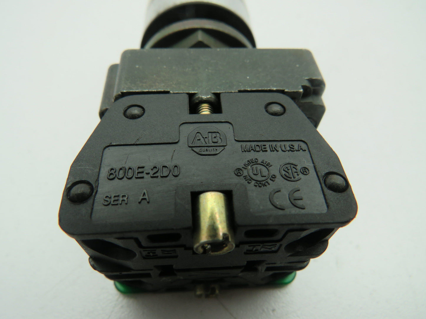 Allen Bradley White Flush Push Button Ser A 800E-2D0 N.O. 800E-2X10  Lot of 6