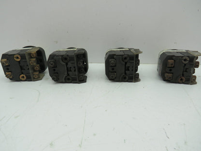 Allen Bradley 800T-PT16 Illuminated Push Button Ser T 120V WHITE NO/NC  Lot of 4