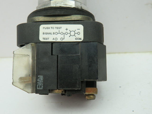 Allen Bradley 800T-PT16 Illuminated Push Button Ser T 120V WHITE NO/NC  Lot of 4