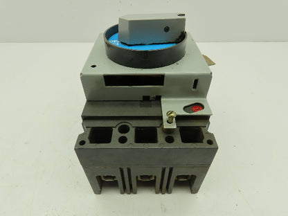General Electric TED136D15 3 Pole Circuit Breaker 15 Amp. 600 Vac. W/ Turn Trip