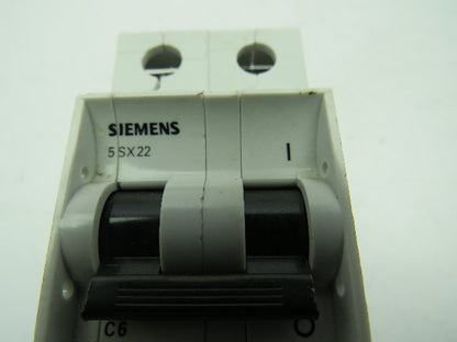 Siemens 5CX2  C6 480V Circuit Breaker 2 Pole Lot Of 7