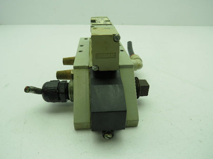 Numatics 061BA400M Solenoid Valve w/ Manifold Base