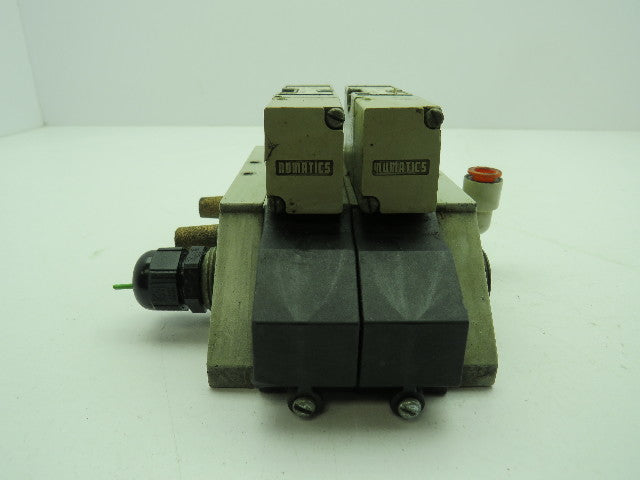 Numatics 061BA400M Solenoid Valve w/ Manifold Base