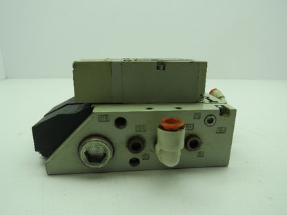 Numatics 061BA400M Solenoid Valve w/ Manifold Base