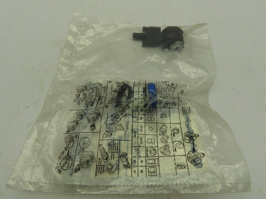 Allen Bradley 800FP-P6PN3B Pilot Light Kit BLUE 22.5mm Ser A