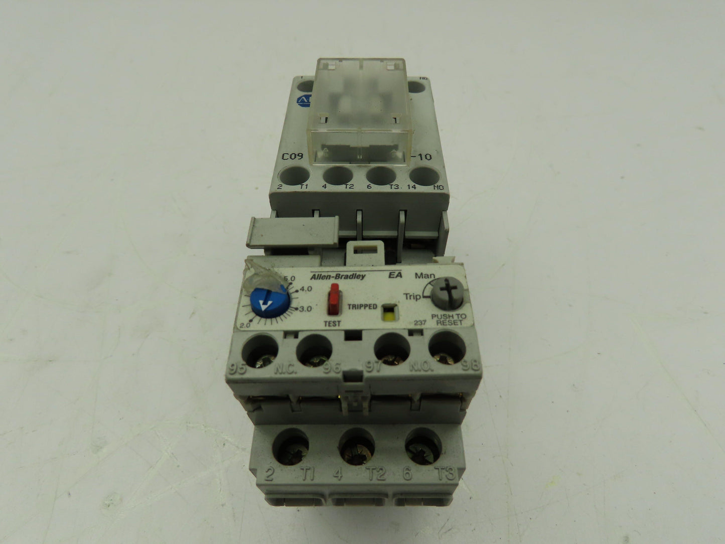 Allen Bradley 100-C09*10 Series A Contactor W/100-C09*10 Series A Overload Relay