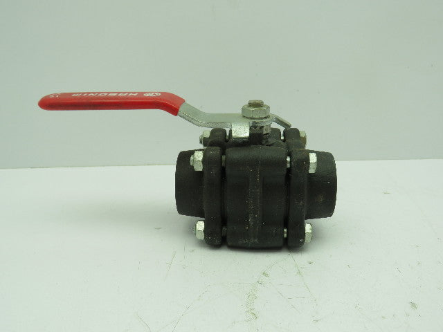 Habonim High Pressure Stainless Ball Valve Steel Body 1" NPT Class 1500