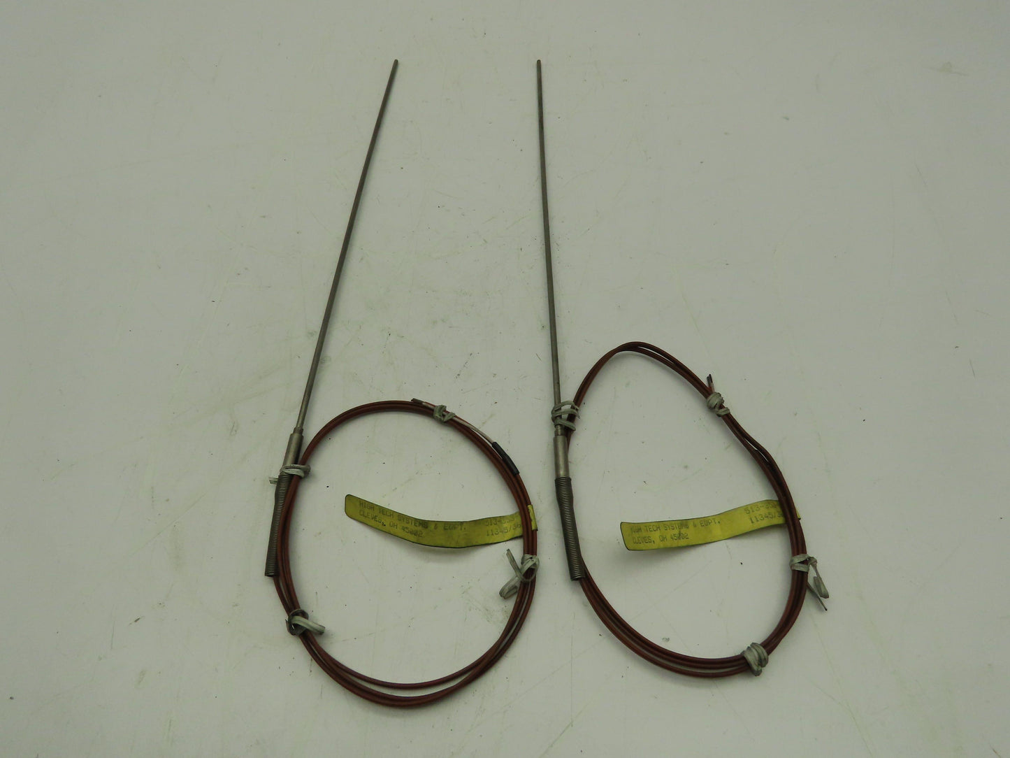 High Tech J28012G-00-15-24036-2  Thermocouple Probe (Lot of 2)