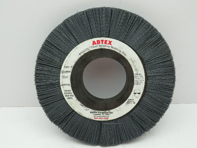 Abtex 0114500 Bradex Fiber Abrasive Brushing Tool .022/320 Grit 10"