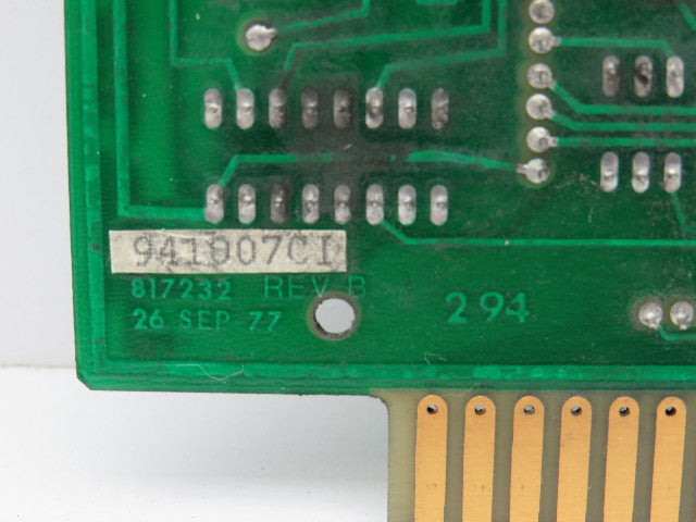Cincinnati 817232 Rev B 941007CI Circuit Board