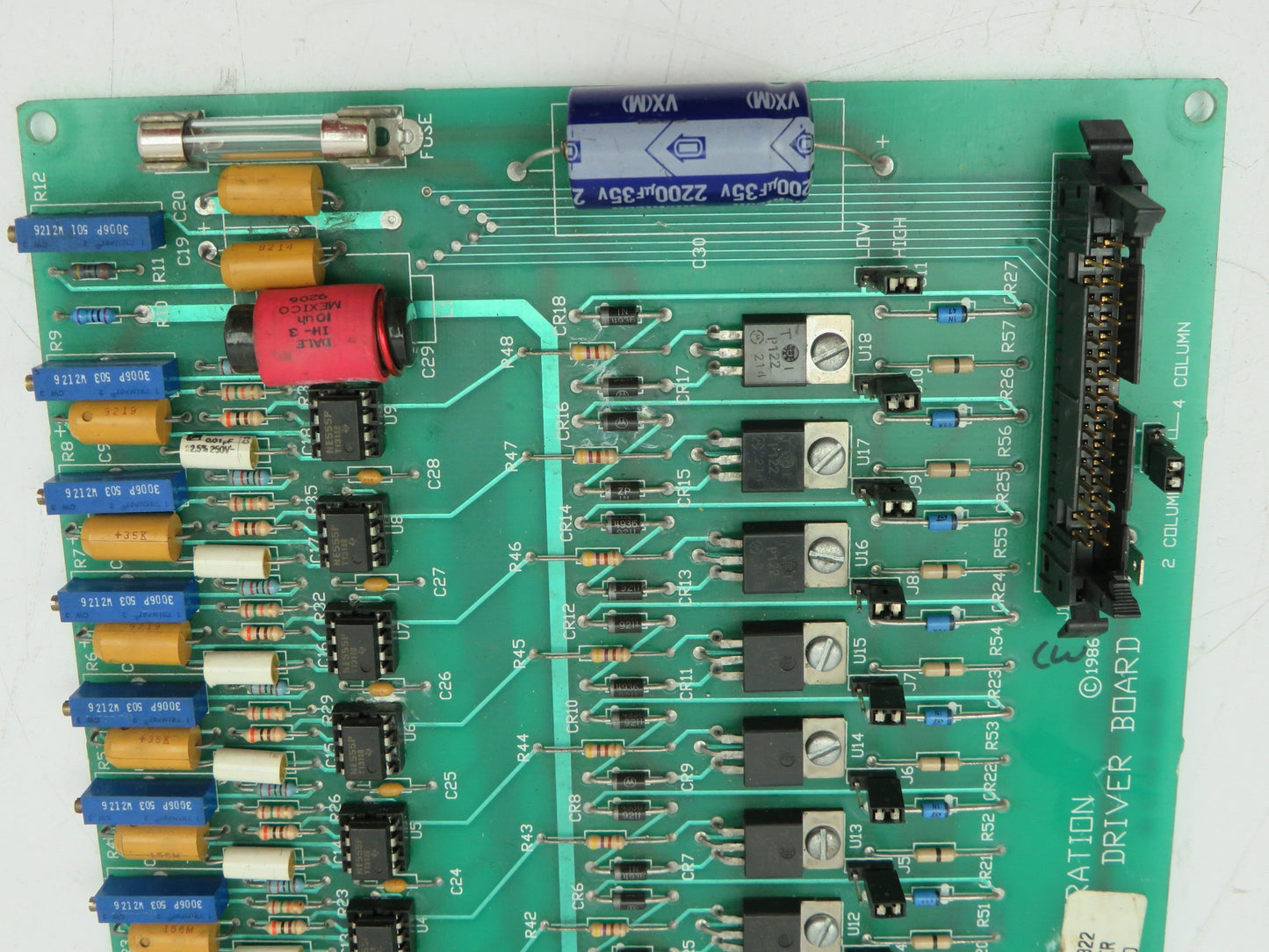 Diagraph Corporation 8701-922 Solenoid Driver Board