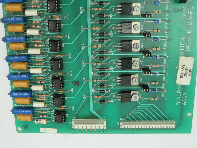 Diagraph Corporation 8701-922 Solenoid Driver Board
