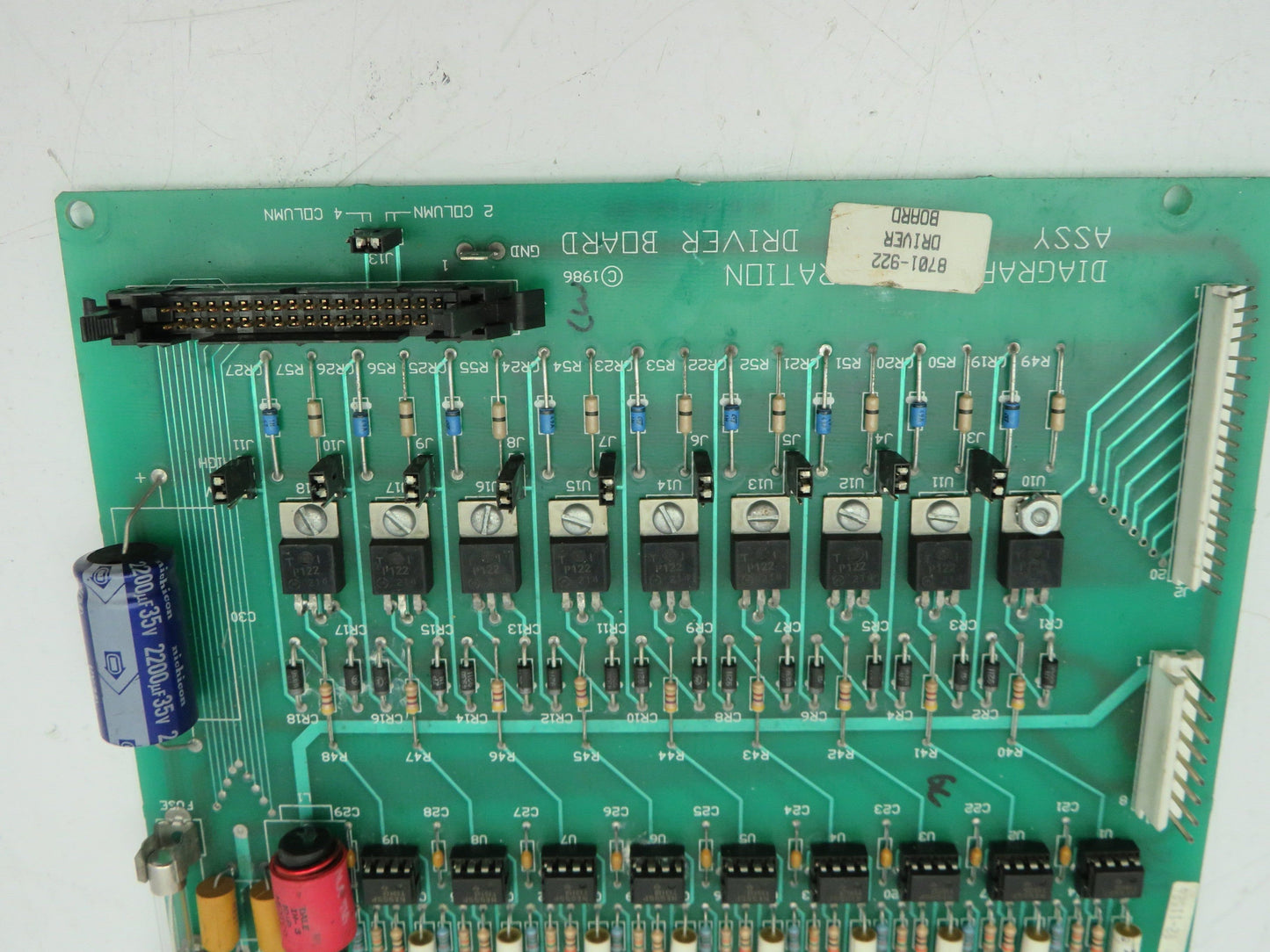 Diagraph Corporation 8701-922 Solenoid Driver Board