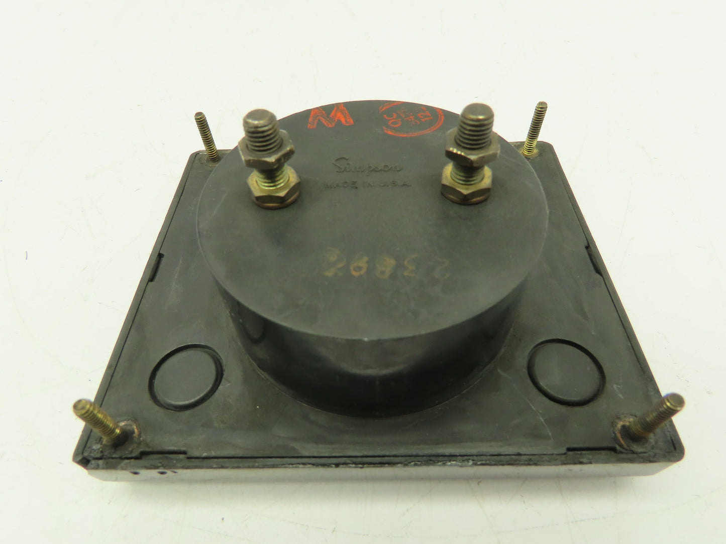 Simpson Model 1359 AC Amperes Panel Meter 0-800 Amp  LOT OF 2
